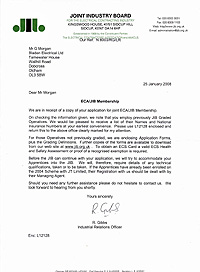 ECA/JIB membership