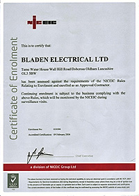 NICEIC enrolment